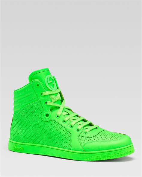 sneakers neon gucci|best gucci sneakers 2022.